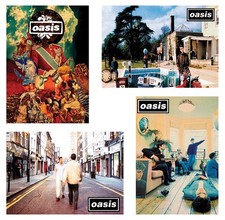 Oasis set postcards - oasis,