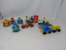 Vintage Fisher Price PlayCraft + Other Toys Plane Cars + More MA9