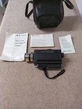 Bell & Howell 492 Super 8 Autoload Cine Camera & Kodak Case , Working , Vintage 