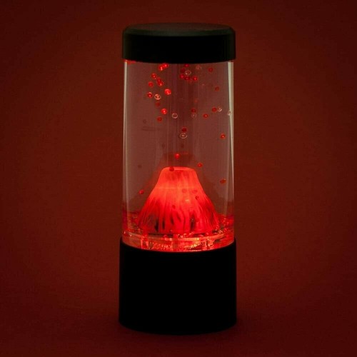 Red lava erupting mini volcano - lava,
