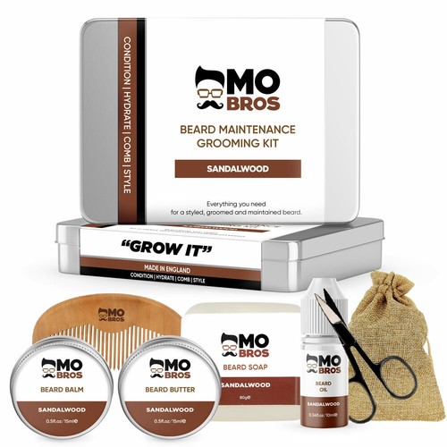 Beard grooming gift kit - grooming,