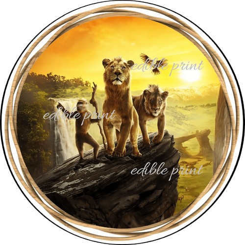 Mufasa lion king edible - lion,