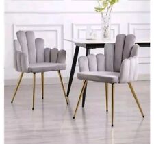 Velvet Shell Luxe Accent Chair