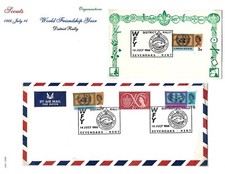 GB. 1966 WFY. Scouts fdc. 1