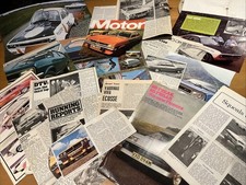 DTV VAUXHALL Rally Racing Cuttings Collection. 1973. Viva Firenza Road Tests Etc