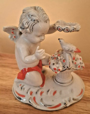 Art deco figurine - art, putti