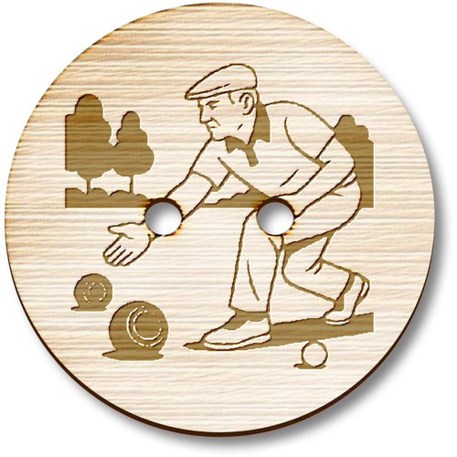 Man playing lawn - 'man,