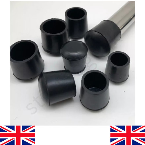 Rubber chair ferrule - 4x,