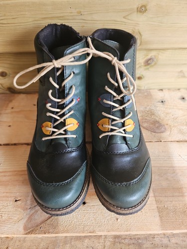 Women leather ankle boots - women's,