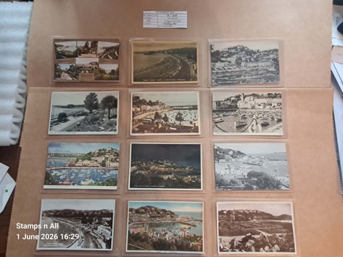 Vintage postcards torquay - x,
