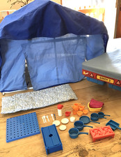 Vintage Sindy Camping Adventure, Tent, Trailer and Accessories.