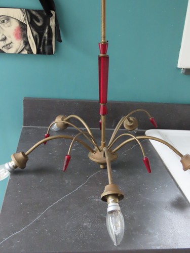 Vintage french chandelier art - french,
