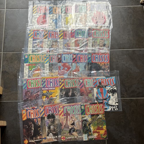 Crisis 2000ad comic - comic, book