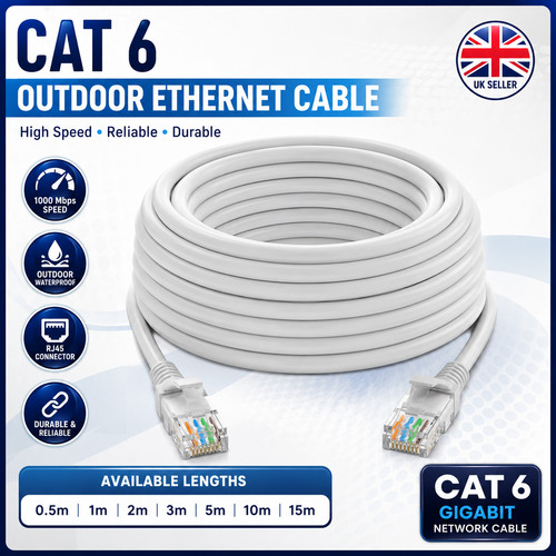 Cat outdoor ethernet cable - 6,