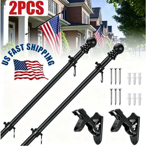 2pcs 6ft flag - 2pcs, heavy