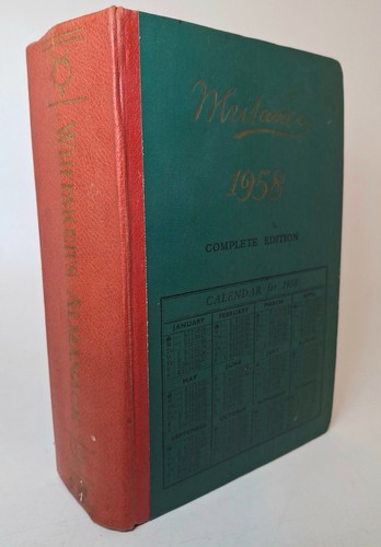 Whitaker almanack 1958 - whitaker's,