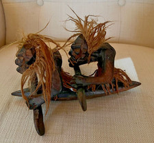 Kayak Canoe Wooden Hand Carved