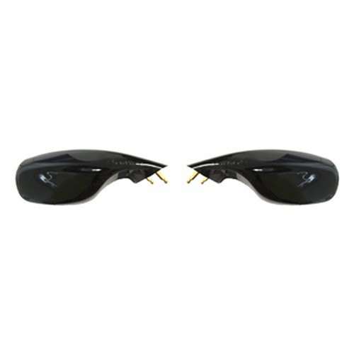 Level mirrors fairing black - mirrors,