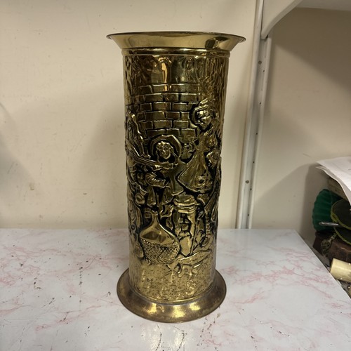 Gold brass plated tall - gold, storage