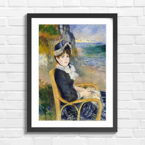 Impressionist girl yacht - impressionist,