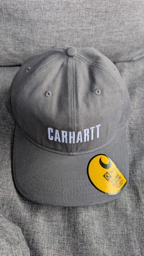 Carhartt wip canvas cap grey - carhartt,