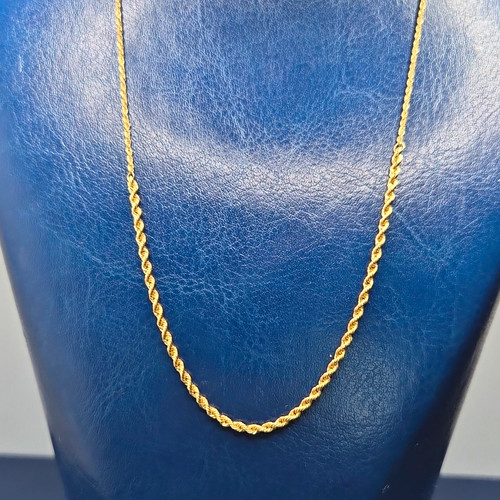18ct gold twist - gold, 750