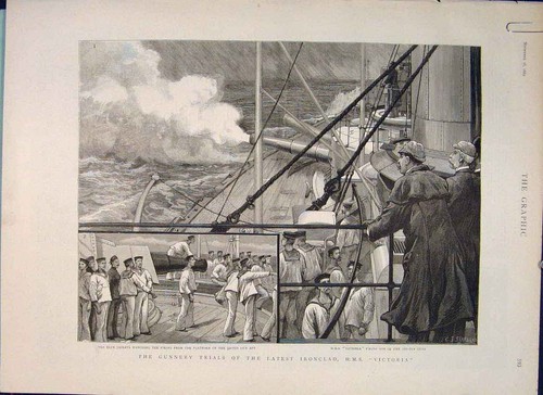 Original old antique print - original,