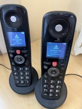 BT Phone Twin Handset,Digital Home Phone Model no  X42-F81   Excellent Condition