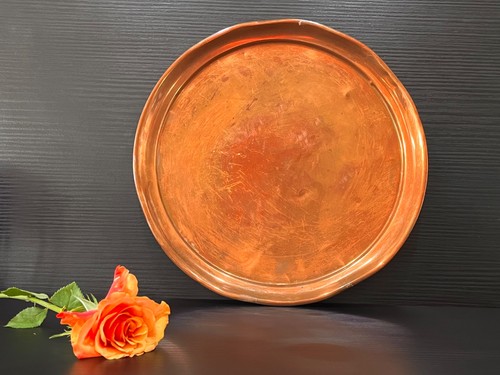 Vintage solid copper - vintage, plate