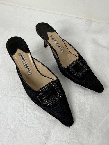 Manolo blahnik pony hair - manolo,
