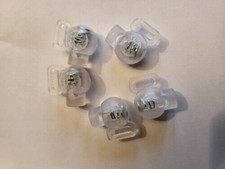 Roman Blind Sew on Safety Toggles, Orbs Spring loaded