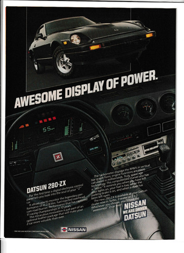 Original 1983 datsun 280 - original,