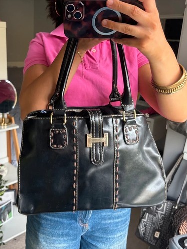Vintage black faux - vintage,