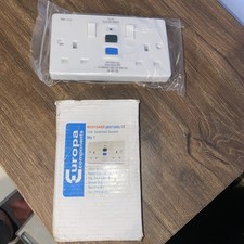 NEW Power Breaker Type A/ C RCD Switched Twin Socket