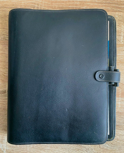 Vintage filofax deskfax black - deskfax,