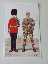 IRISH GUARDS-POSTCARD - (FULL