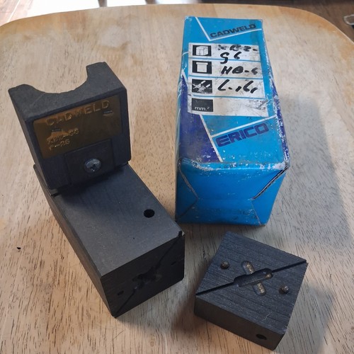 Cadweld graphite mould xbz - graphite, g6