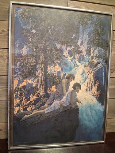 Vintage maxfield parrish print - maxfield,