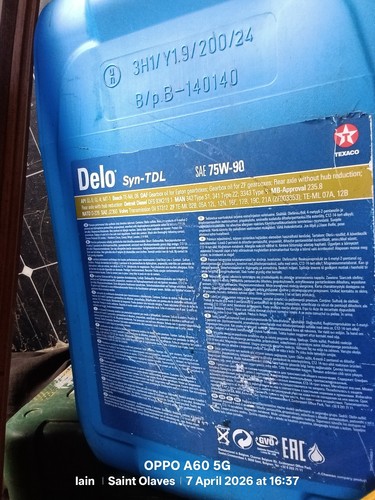 New sealed 20l texaco - sealed,