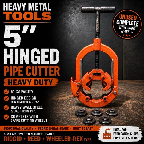 Hinged pipe cutter - hinged,