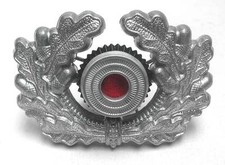 German Visor Cap Badge Wreath