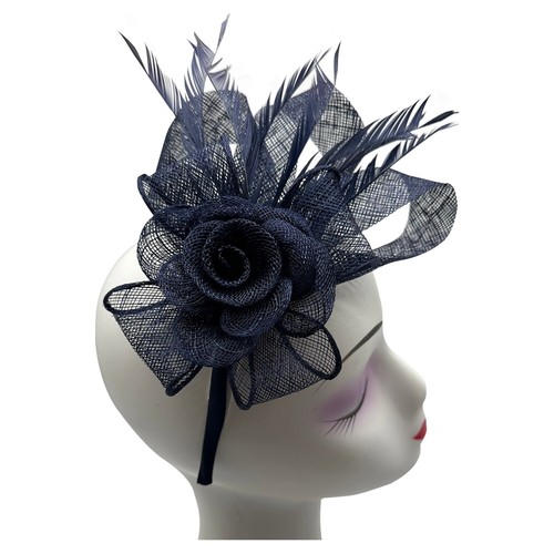 Women flower fascinator - women's, clip
