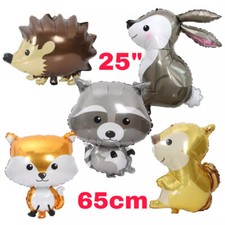 5pcs woodland animals large - 5pcs,