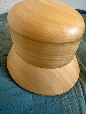 wooden hat block millinery