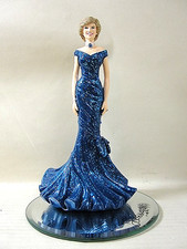 Princess Diana Royal Blue Radiance Figurine The Hamilton Collection