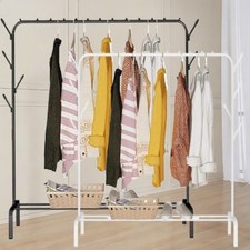 5ft Metal Clothes Rail Rack