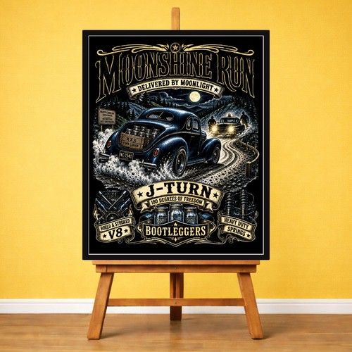 Bootlegger stock car retro - stock,