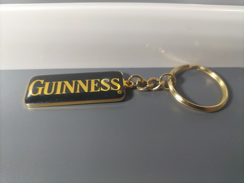 Guinness enamel keyring - guinness,