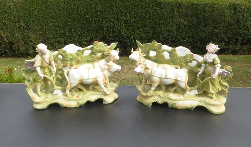 Pair continental antique - pair,