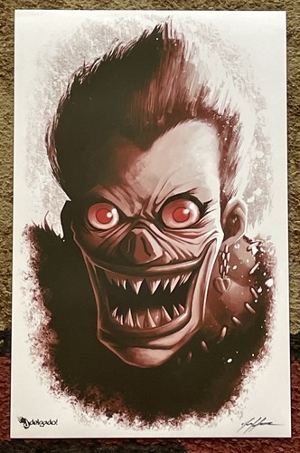 Ryuk comic book art - ryuk,